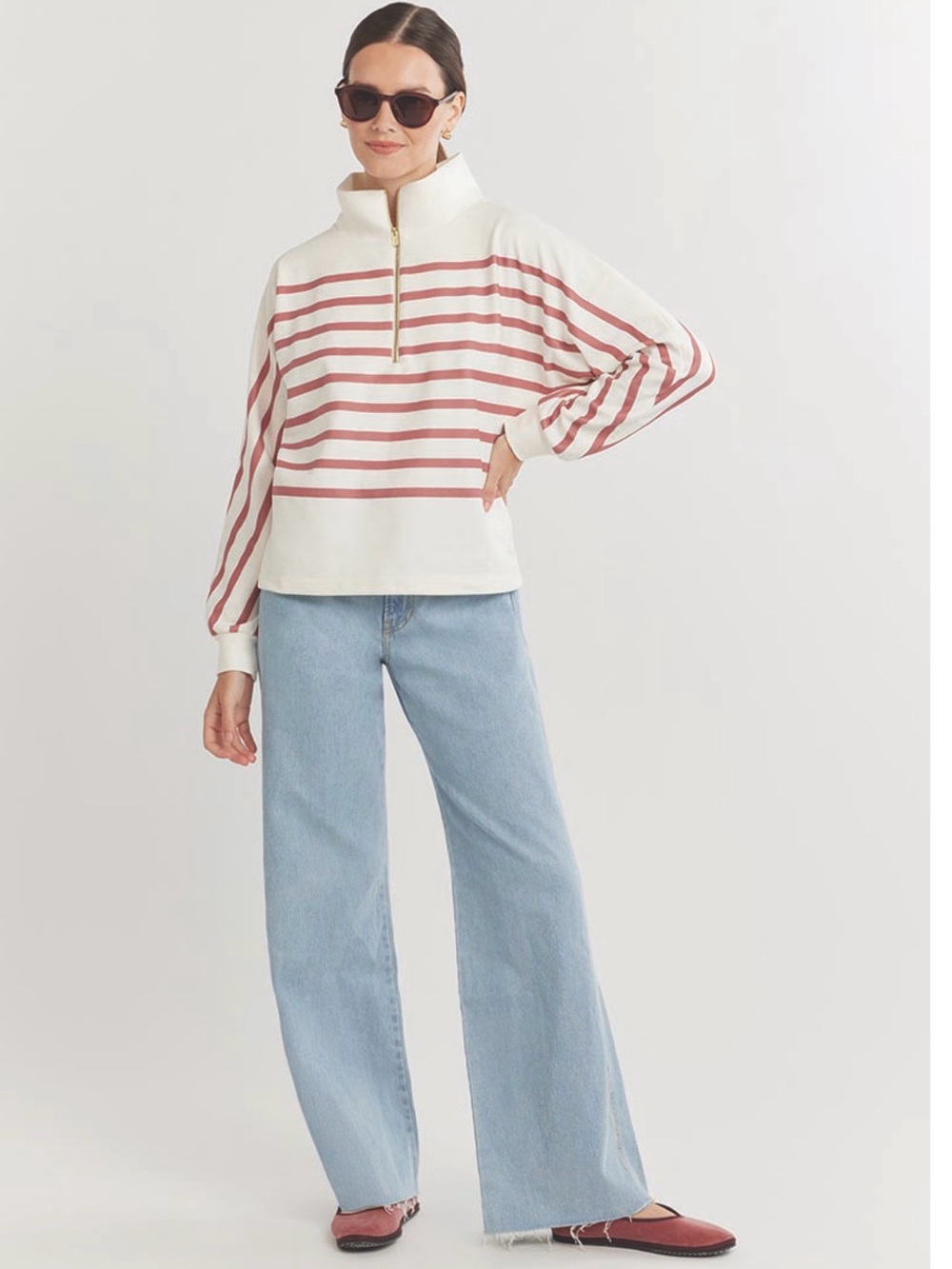Dudley Stephens Marion Zip Pullover